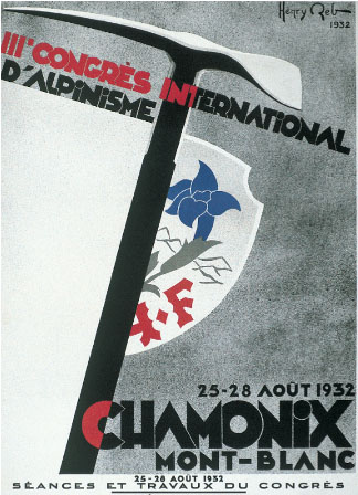 UIAA 1932 Poster